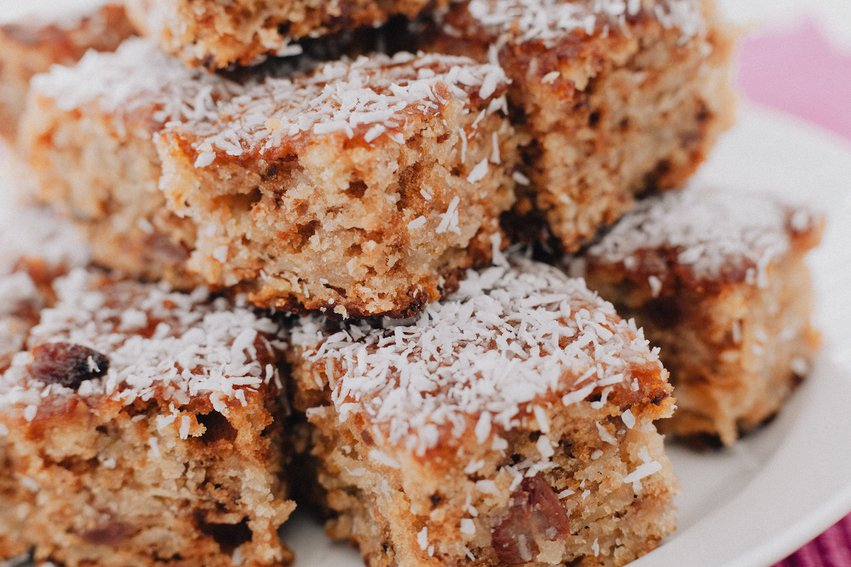 No1 Tea-Infused Coconut Cake